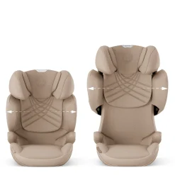 Cybex Siège Auto Solution T I-Fix plus Cozy Beige