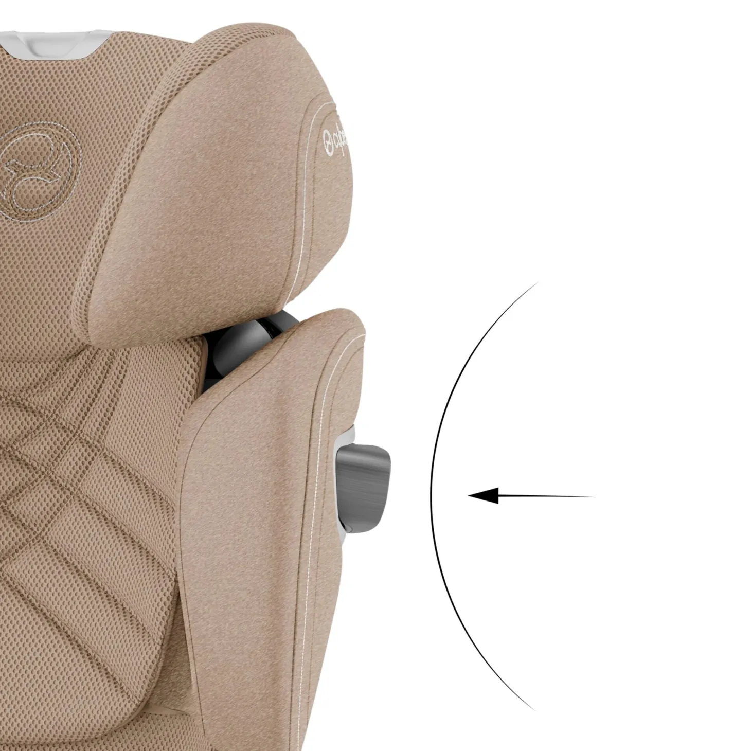 Cybex Siège Auto Solution T I-Fix plus Cozy Beige