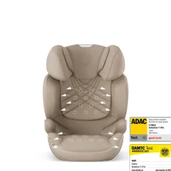 Cybex Siège Auto Solution T I-Fix plus Cozy Beige