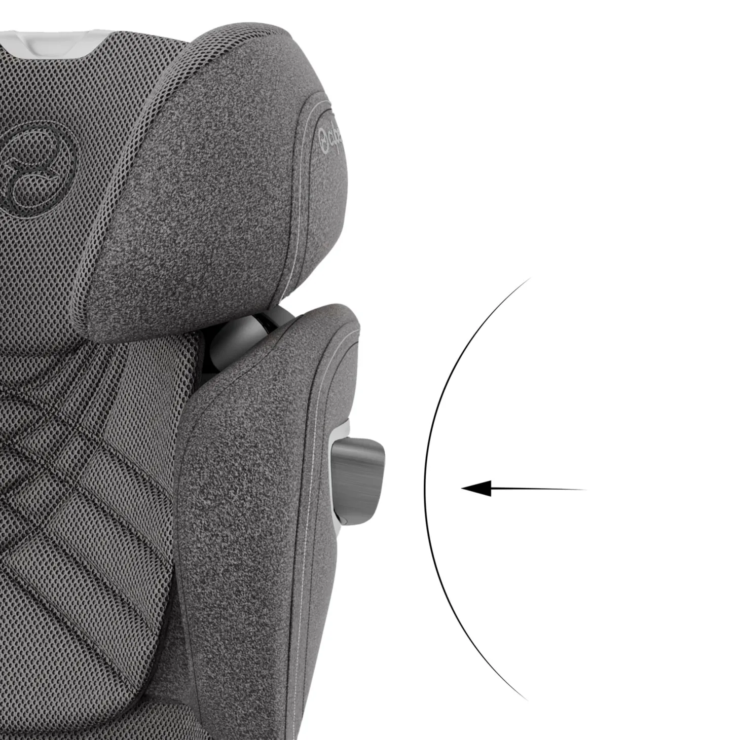 Cybex Siège Auto Solution T I-Fix plus Mirage Grey