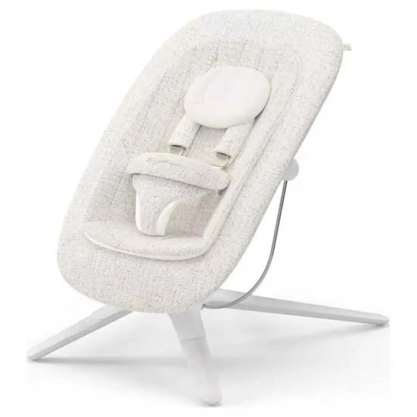 Cybex Transat Platinum compatible avec chaise haute LEMO White Wood