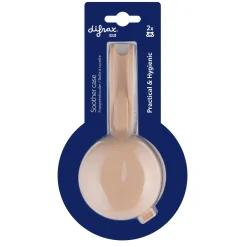 Difrax Lovi Boite à sucette en silicone Nude
