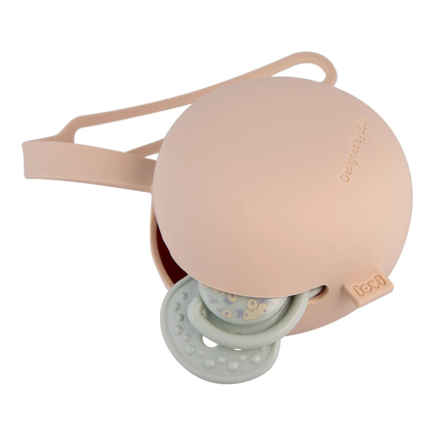 Difrax Lovi Boîte à Sucette En Silicone Assortis Multicolore