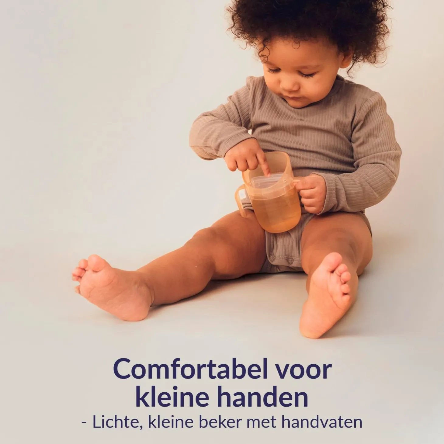Difrax Lovi Gobelet Éducatif Genius Bébé Pistache