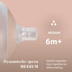 Difrax Lovi Mammafeel Biberon Wide Blanc 330 ml