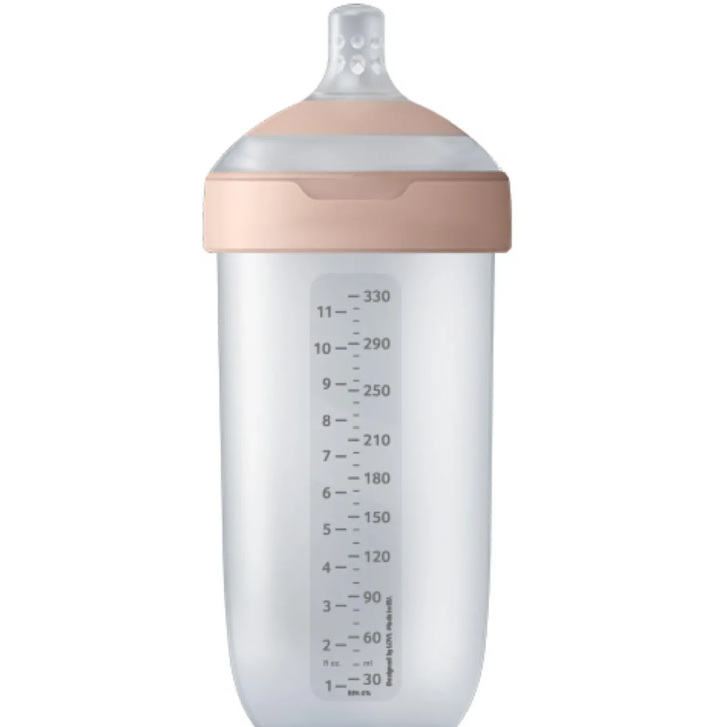 Difrax Lovi Mammafeel Biberon Wide Blanc 330 ml