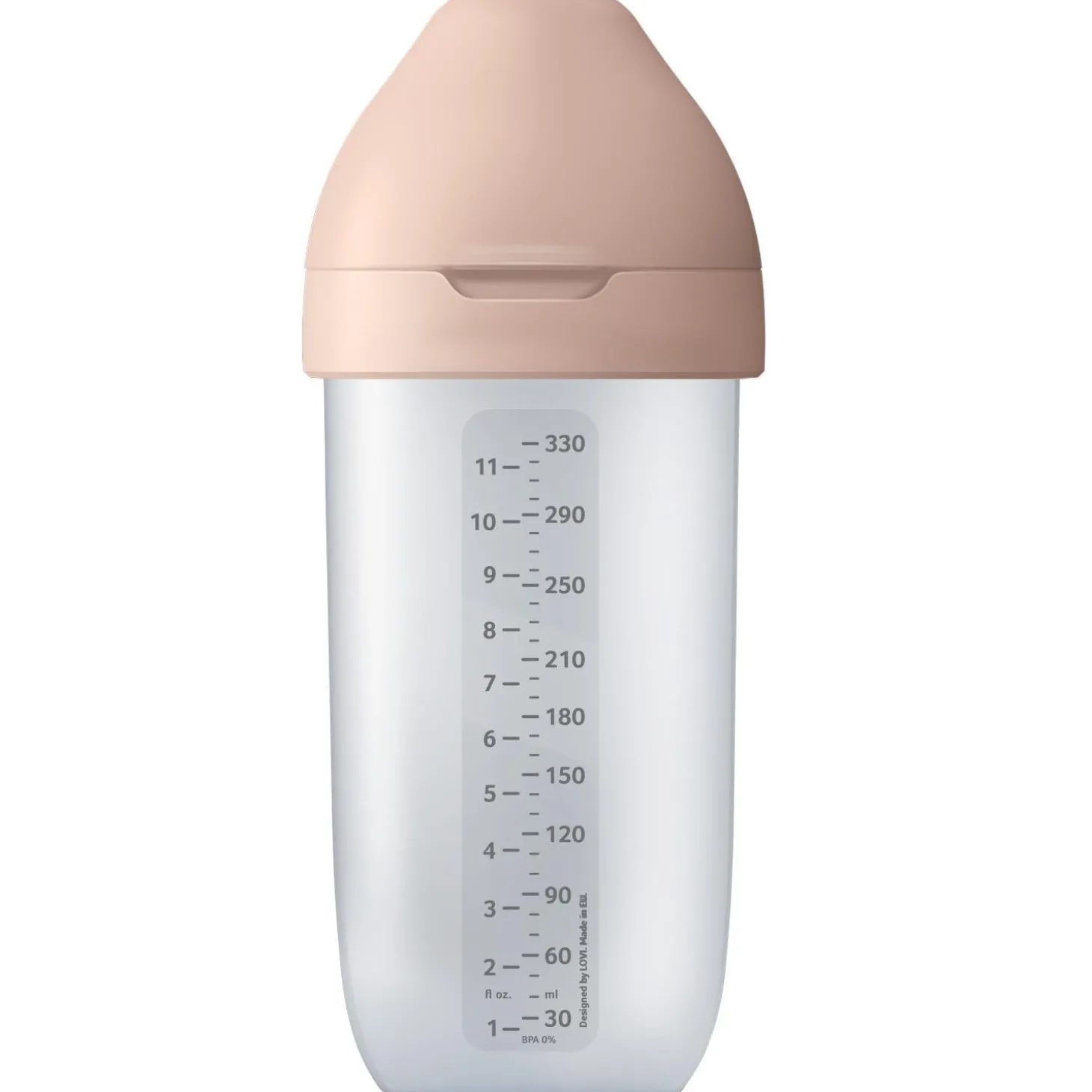 Difrax Lovi Mammafeel Biberon Wide Blanc 330 ml