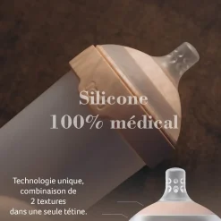 Difrax Lovi Mammafeel Biberon Wide Blanc 330 ml