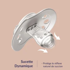 Difrax Lovi Sucette dynamique Nouveau né Babyshower Bleu Naissance