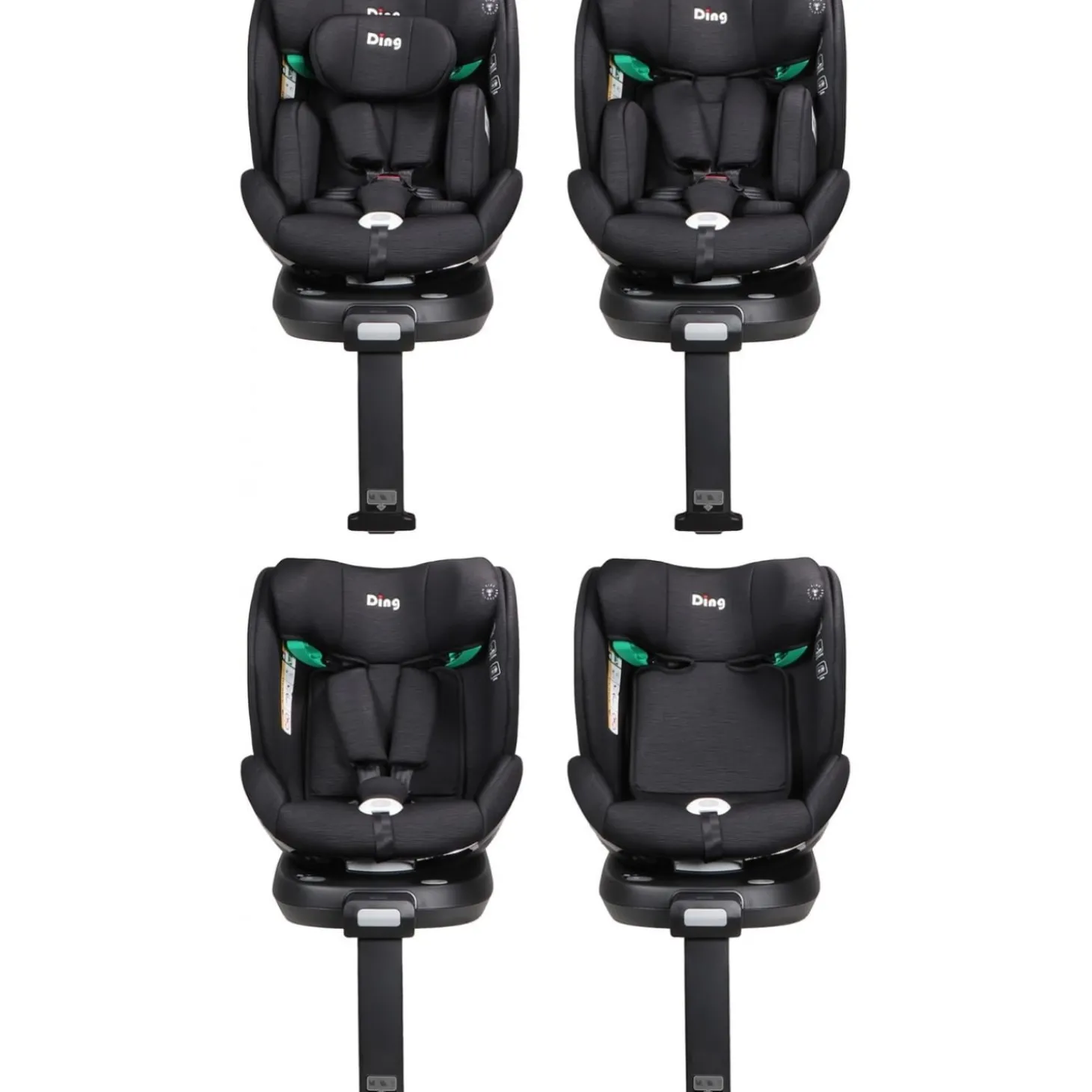 Ding Siège auto Fynn 360 i-size Noir