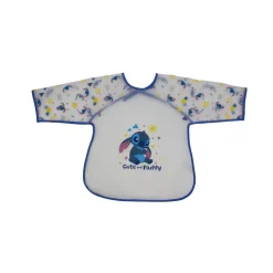 Disney Baby                    Bavoir Tablier 2ème âge à Manches Stitch    Multicolore