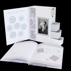 Domiva                    Boîte à trésor + journal de naissance Little Bear
