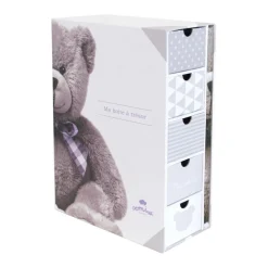 Domiva Boîte à trésor + journal de naissance Little Bear