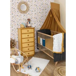 Domiva Ciel de lit boubou Marron