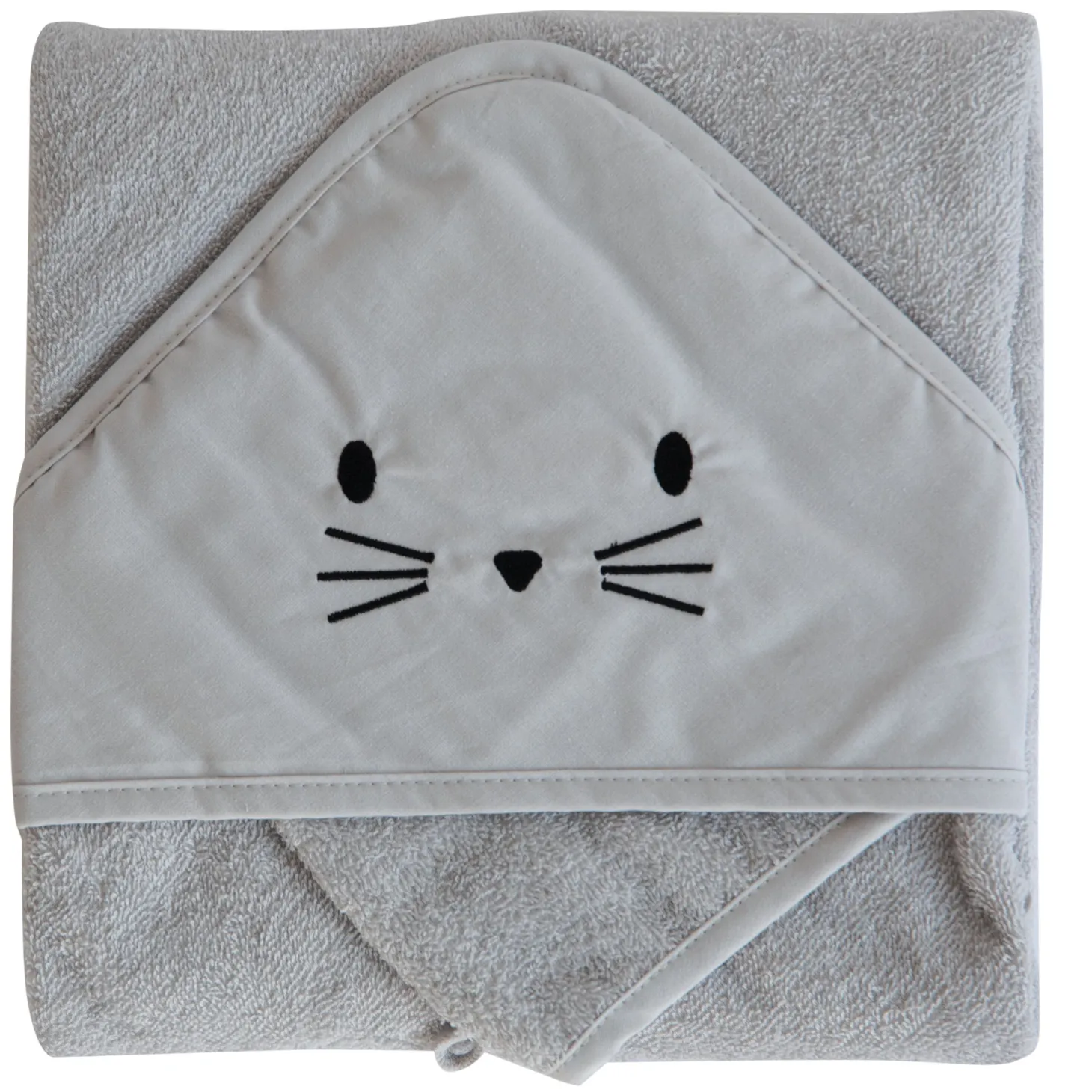 Domiva Coffret sortie de bain + gant Perle 75x75 cm