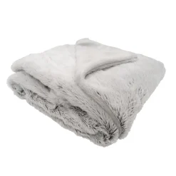 Domiva                    Couverture Snow doublée Microdoux    Souris            75x100 cm