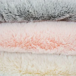 Domiva Couverture Snow doublée Microdoux Souris 75x100 cm