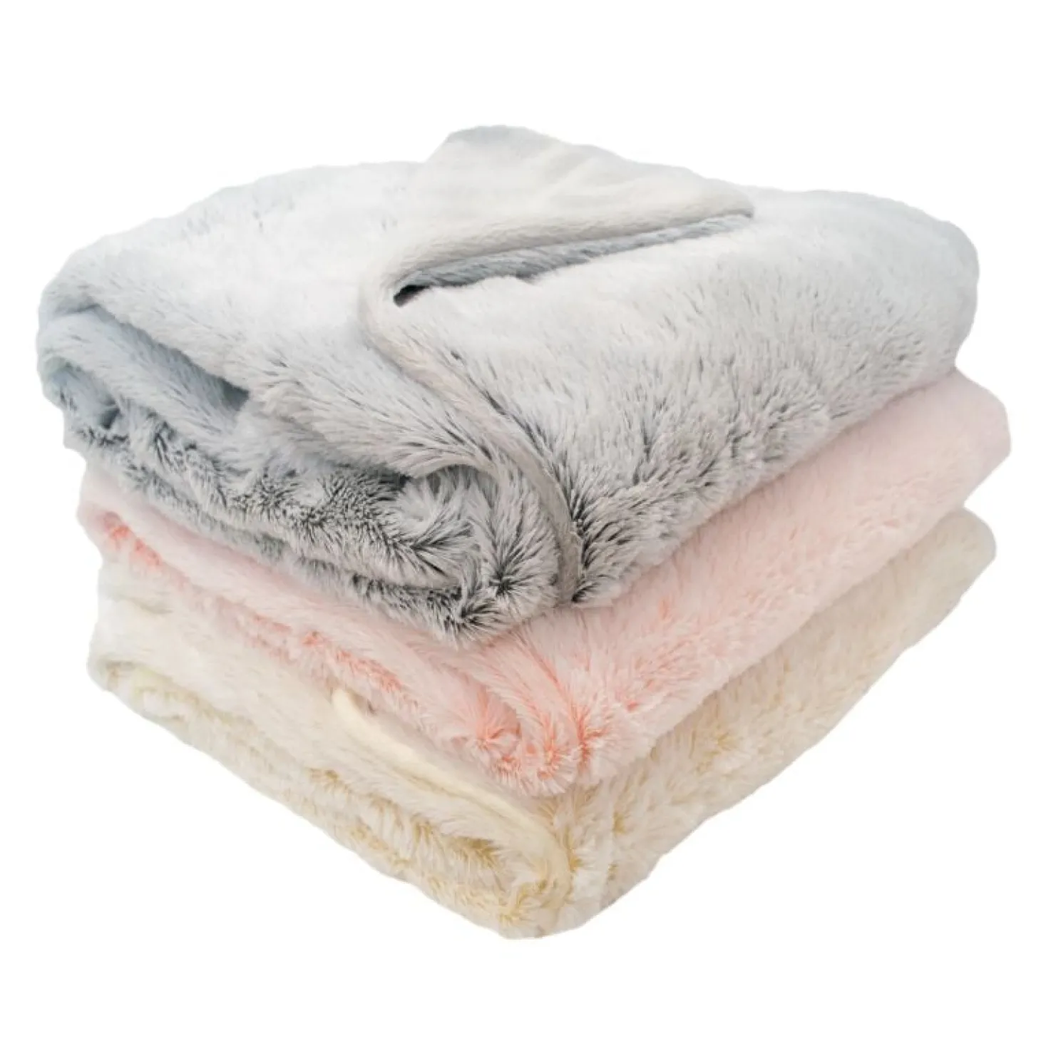 Domiva Couverture Snow doublée Microdoux Souris 75x100 cm