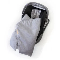 Domiva                    Douillette de sécurité pour siège auto Outdoor    Imprime Etoiles Grises