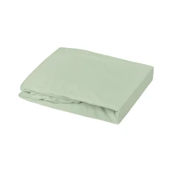 Domiva                    Drap housse Jersey    Vert De Gris