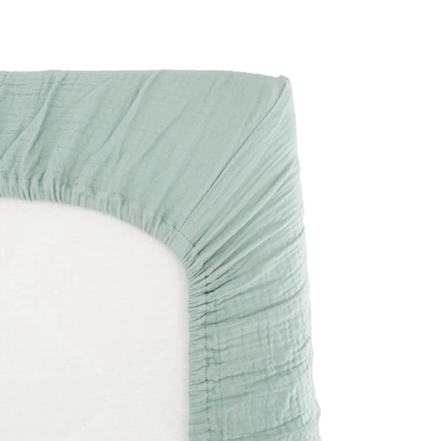 Domiva Drap housse lange Celadon