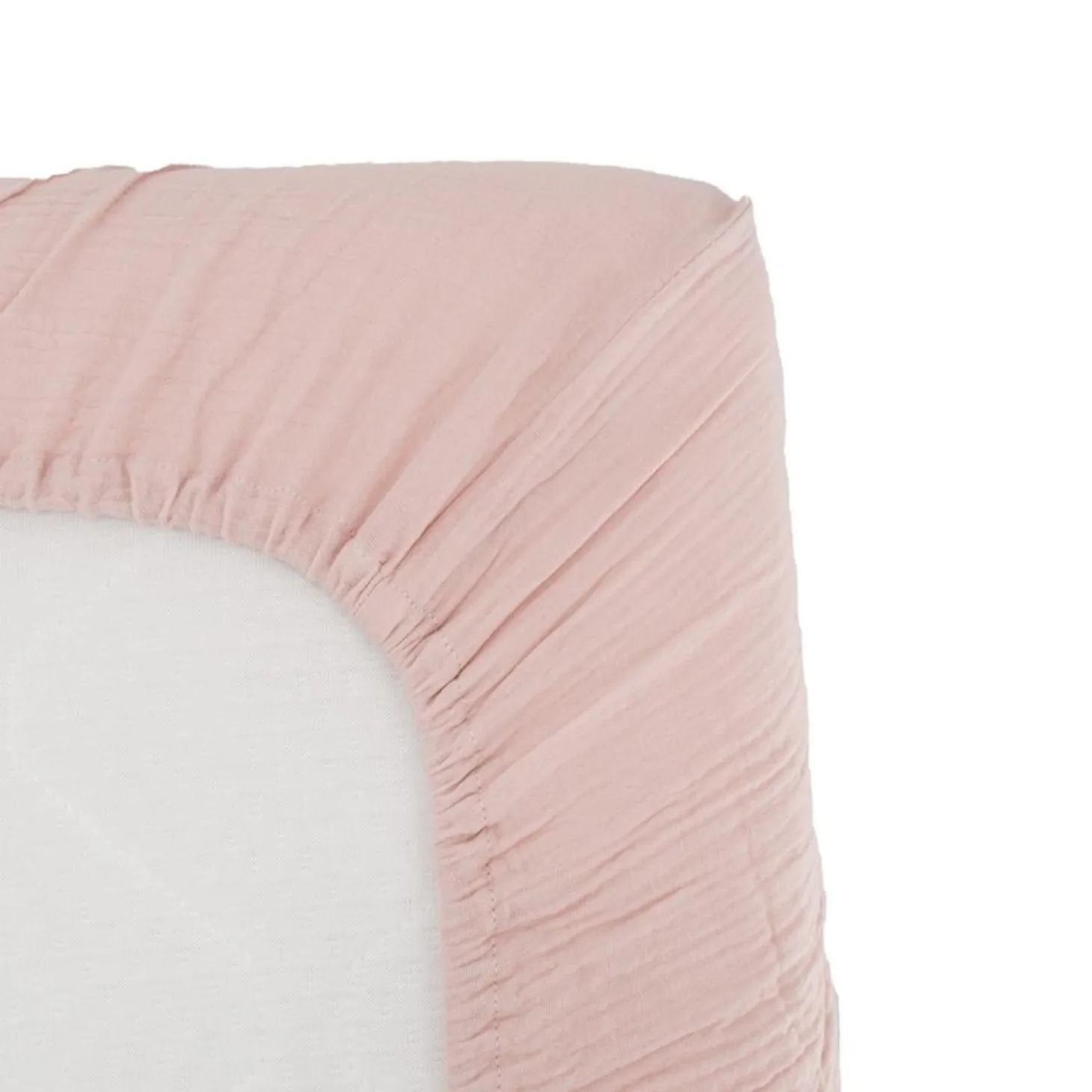 Domiva Drap housse lange Vieux Rose
