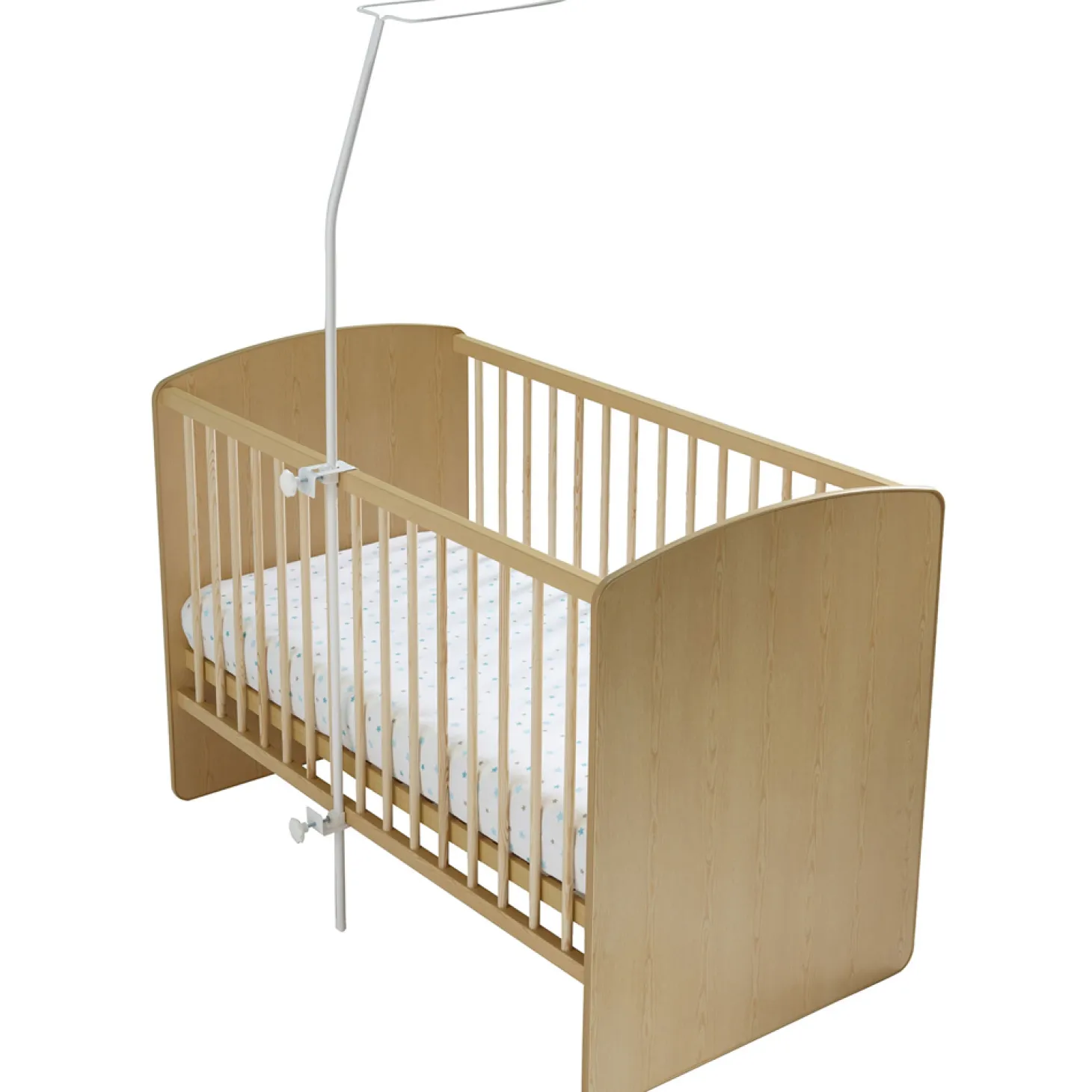 Domiva Flèche simple pour lit Blanc