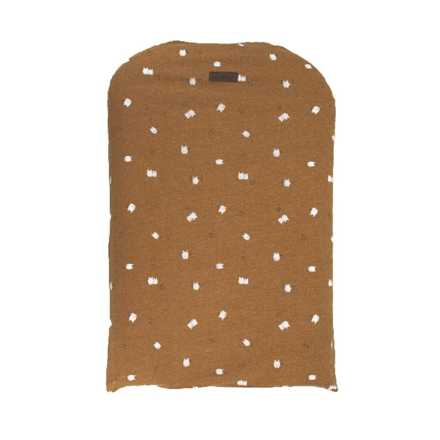 Domiva Housse Matelas à langer seule boubou Marron 50x75 cm