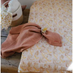 Domiva                    Matelas à Langer Housse Reversible    Honey Moon Beige            50x75 cm