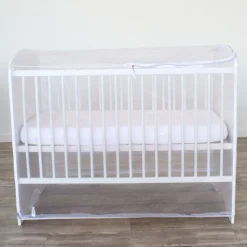 Domiva                    Moustiquaire lit forme housse    Blanc