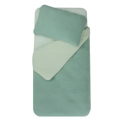 Domiva                    Parure de couette    Sapin Vert/Gris            100x140 cm