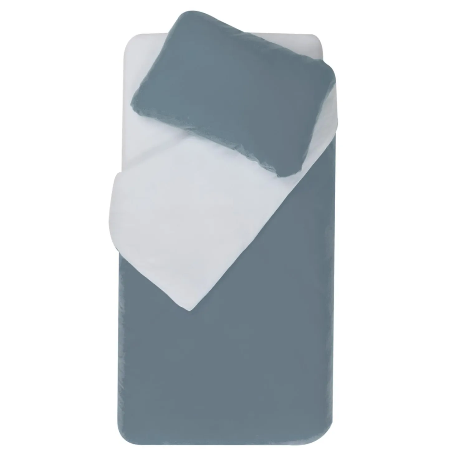 Domiva Parure de Couette + Taie Ocean/Light Blue