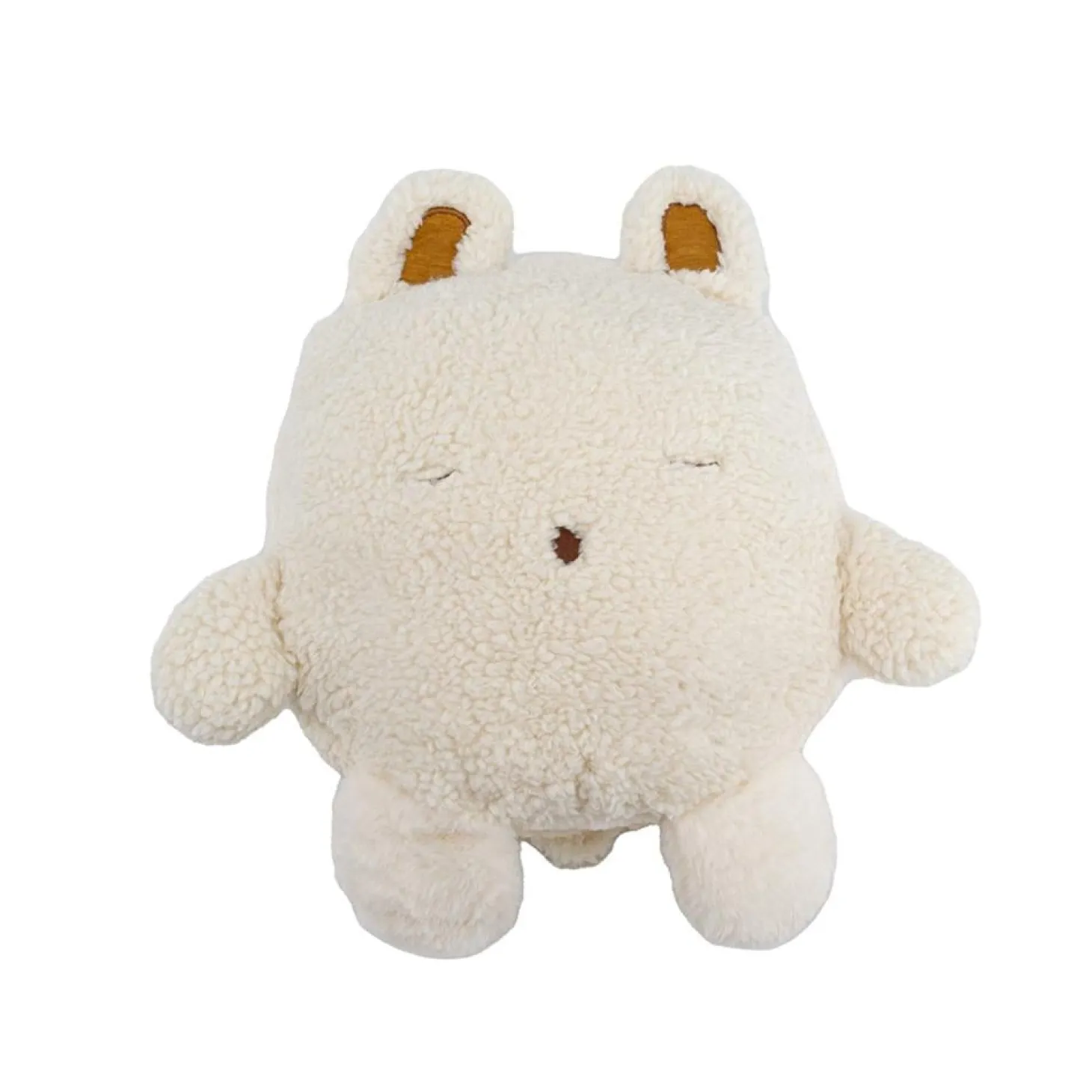 Domiva Peluche reversible boubou Beige 30 cm