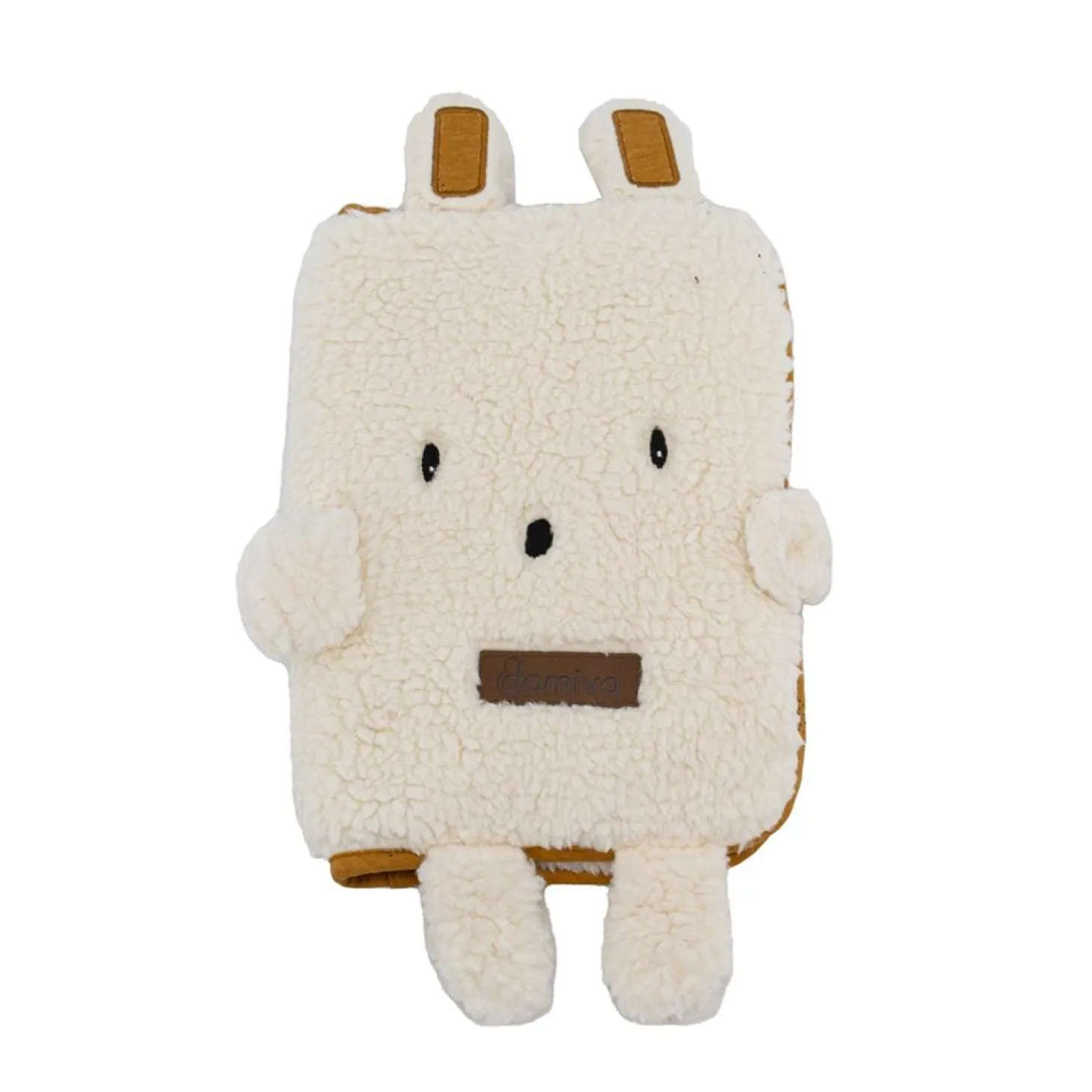 Domiva Protege carnet de sante boubou Beige 26x17 cm