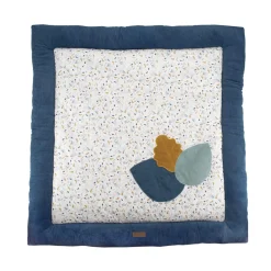 Domiva                    Tapis de parc au fil de l'eau    Bleu            100x100 cm