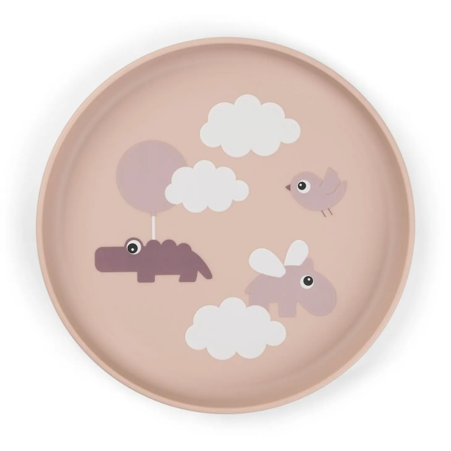 Done by Deer Assiette happy clouds Foodie Rose 20 cm