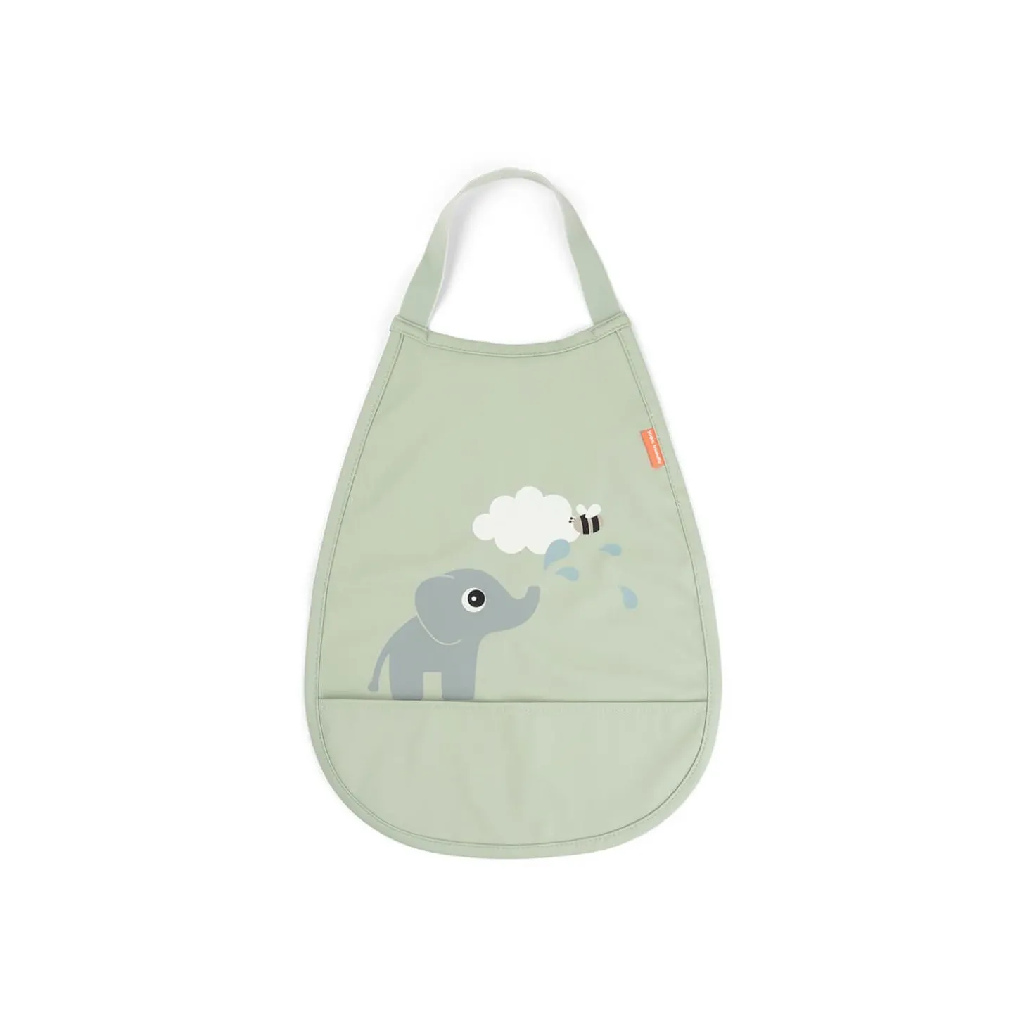 Done by Deer Bavoir élastique Elphee Vert
