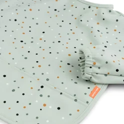 Done by Deer                    Bavoir manches avec poche Happy dots    Vert