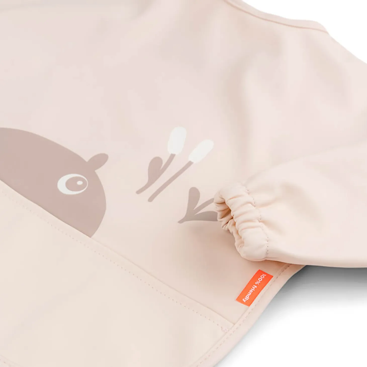 Done by Deer Bavoir manches avec poche Ozzo Rose