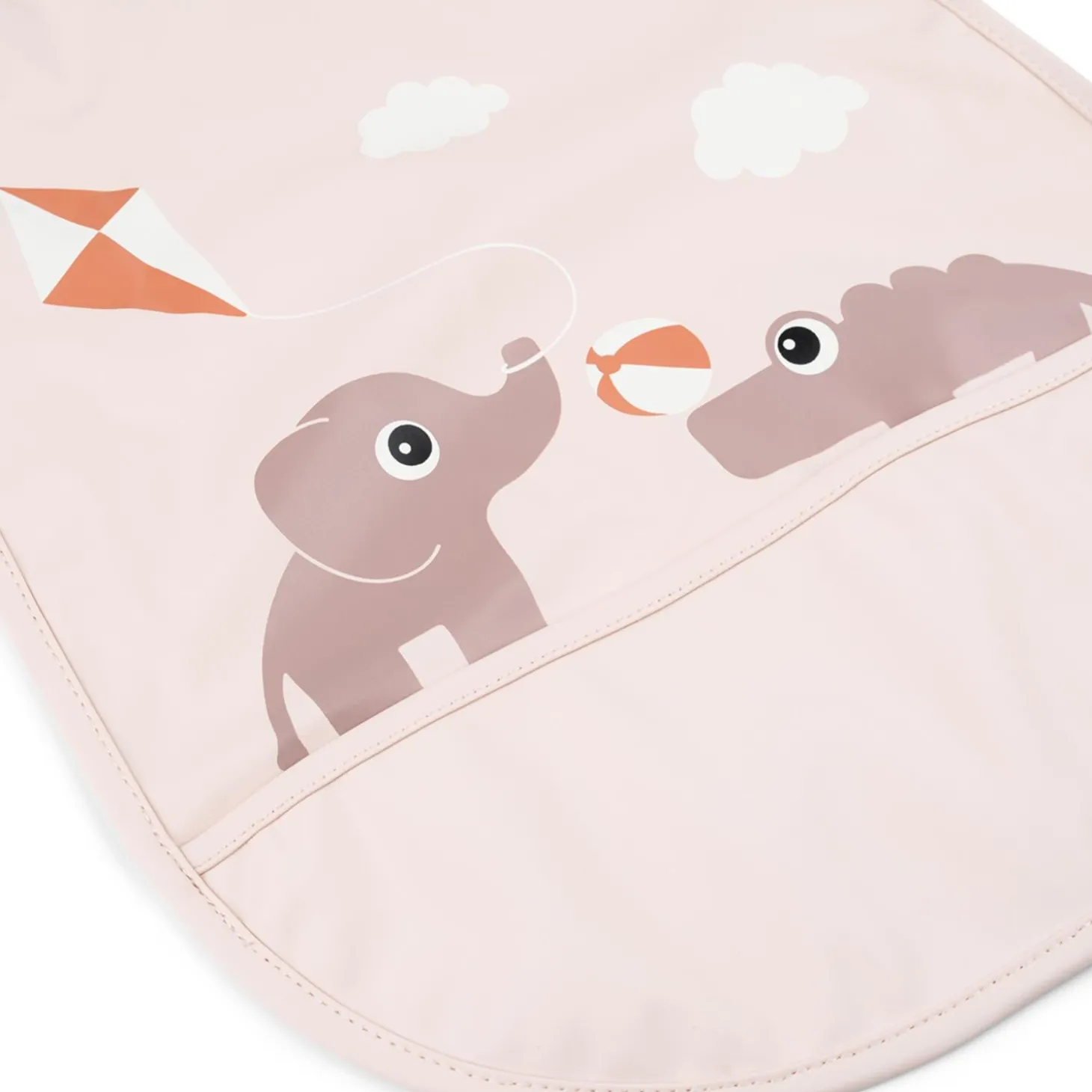 Done by Deer Bavoir velcro Playground Rose