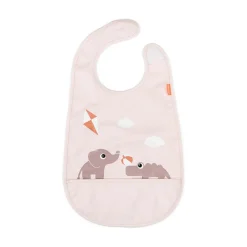 Done by Deer Bavoir velcro Playground Rose