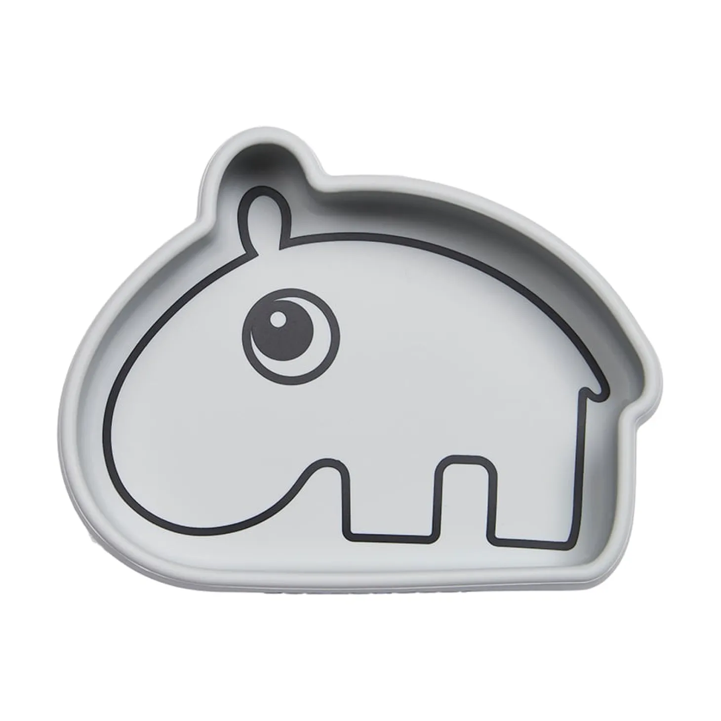 Done by Deer Bol antidérapant silicone Ozzo Gris