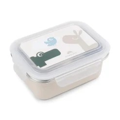 Done by Deer                    Boîte à goûter inox Lalee/Croco    Sable            750 ml