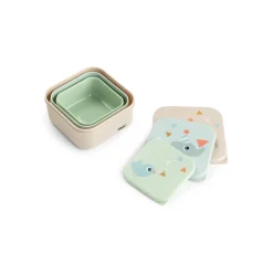 Done by Deer Boîte à goûter lot de 3 Celebration Multicolore