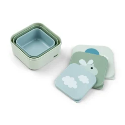 Done by Deer                    3 boîtes à goûter Happy clouds    Vert