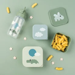 Done by Deer                    3 boîtes à goûter Happy clouds    Vert