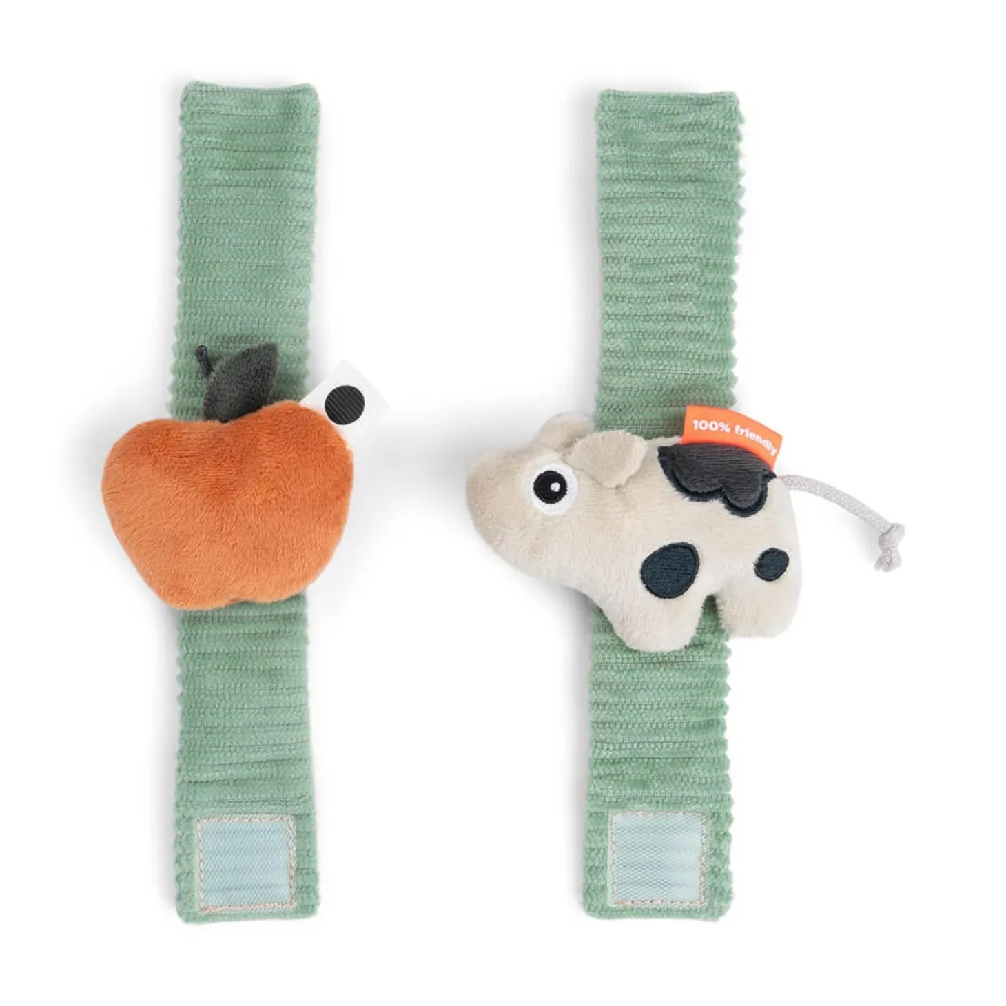 Done by Deer Bracelet hochet lot de 2 Dotti Vert