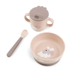 Done by Deer                    Coffret premier repas Foodie Happy clouds    Rose