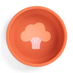 Done by Deer Coffret premier repas en silicone Papaye