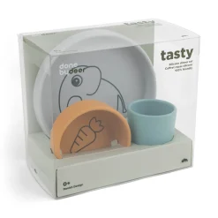 Done by Deer Coffret repas en silicone Elphee